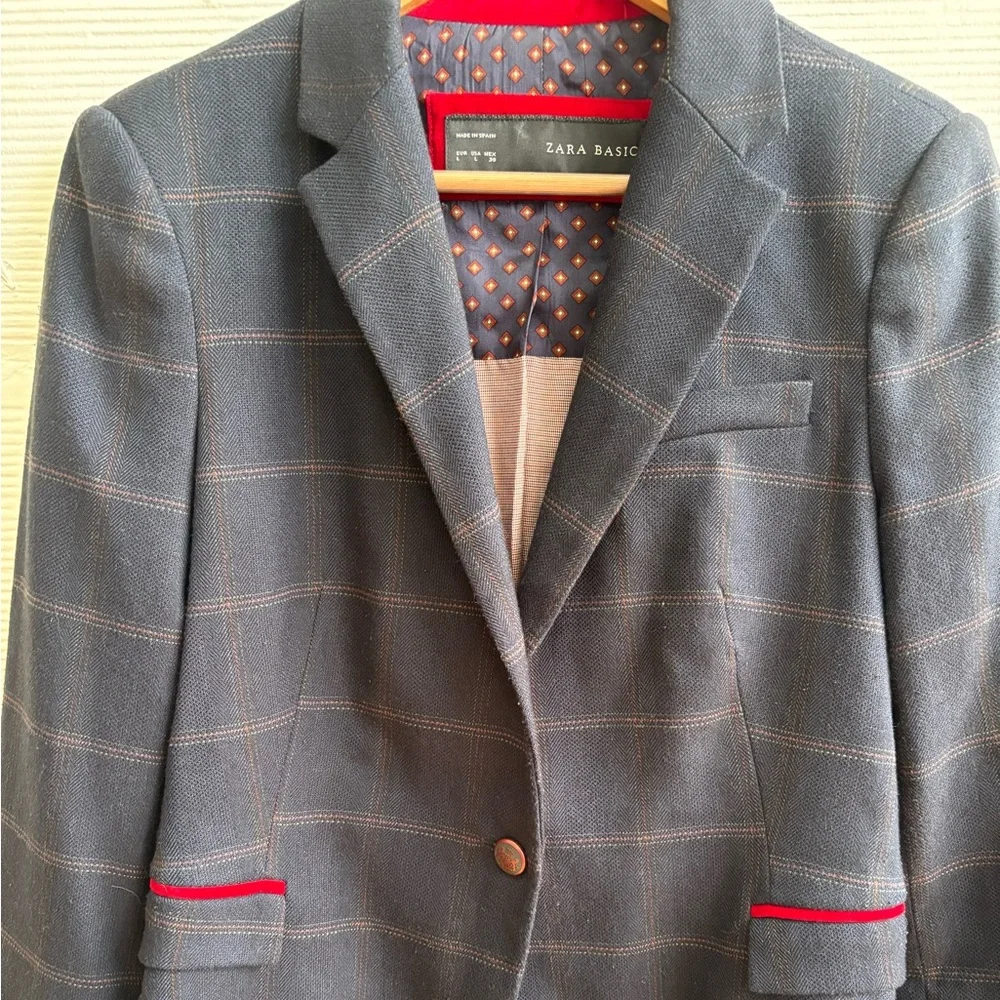 Zara Basic Riding Blazer - Picture 3 of 11